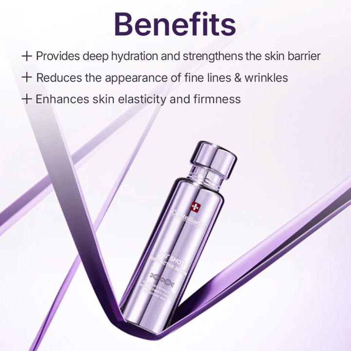 Centellian24 360º Shot PDRN Active Serum – Intensely hydrating and firming serum that strengthens the skin barrier, reduces fine lines, and improves skin firmness and radiance.