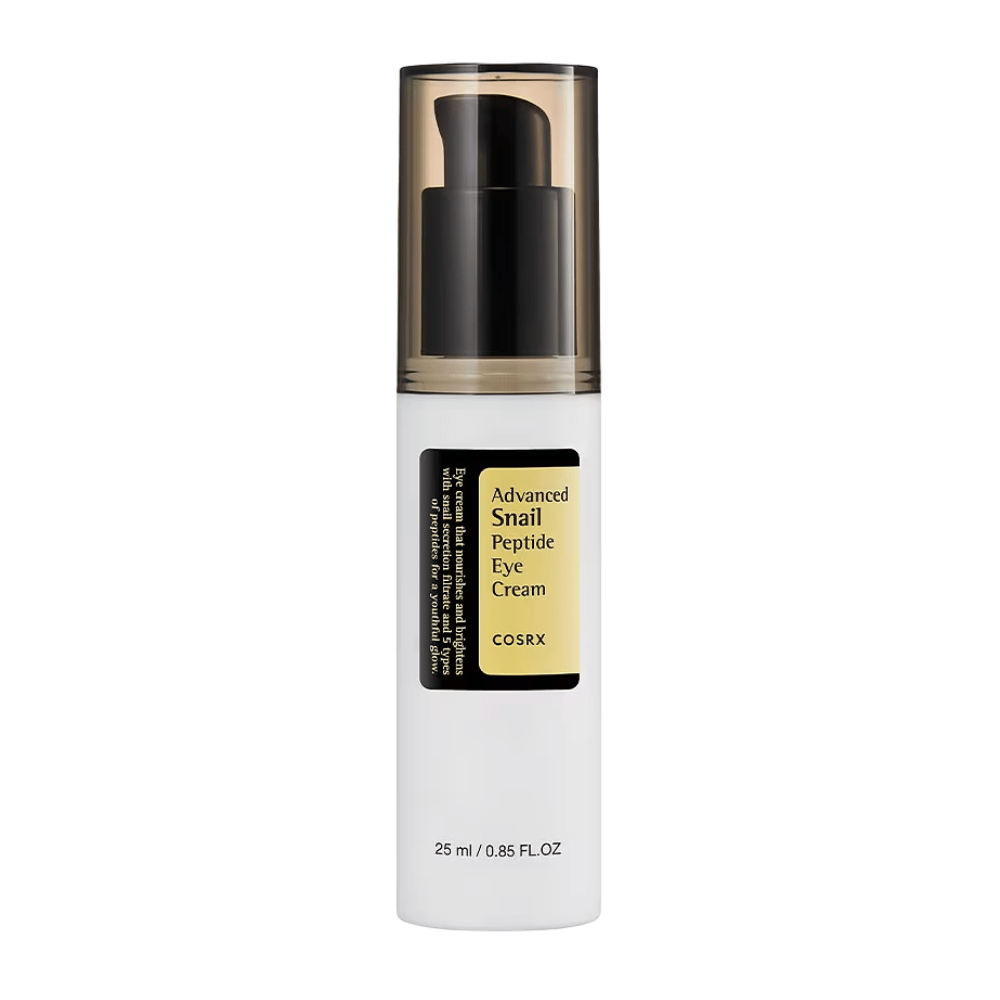 COSRX Advanced Snail Peptide Eye Cream 25 ml – Korean Eye cream with snail mucin and peptide complex against wrinkles and dark circles