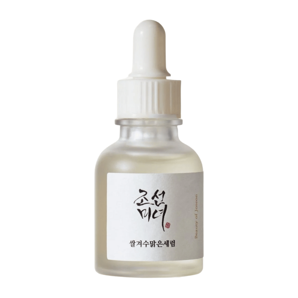 Beauty of Joseon Glow Deep Serum in glass bottle with pipette and traditional Korean design.