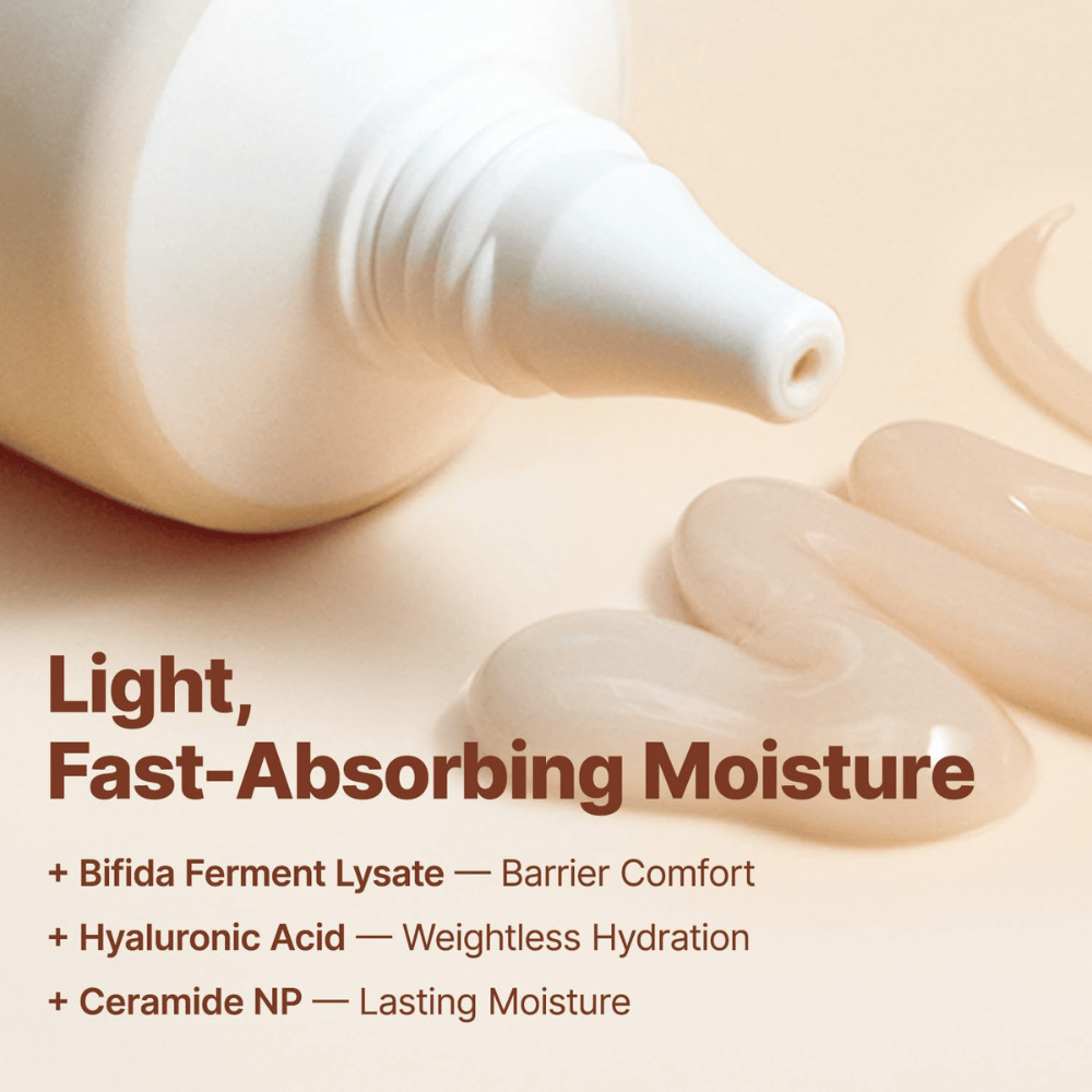 2. Ma:nyo Bifida Biome Aqua Barrier Cream – lightweight-absorbing face cream with bifida ferment, hyaluronic acid, and ceramides