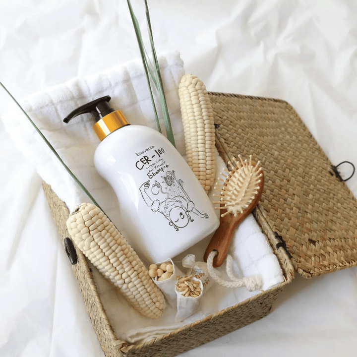 Elizavecca CER-100 Collagen Coating Shampoo – repairing shampoo with collagen for weak, frizzy, and damaged hair