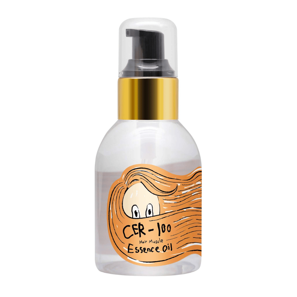 Elizavecca CER-100 Hair Muscle Essence Oil hair oil – nutritious Korean hair oil that helps repair damaged hair, moisturize lengths, and provide a silky result.