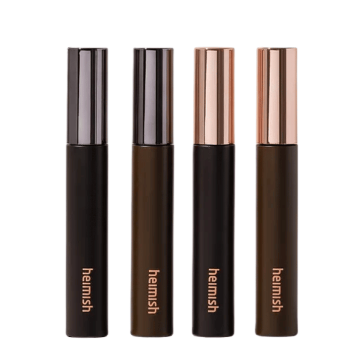 Heimish Dailism Smudge Stop Mascara in several variants, Korean mascara with long-lasting wear and smudge-free finish.