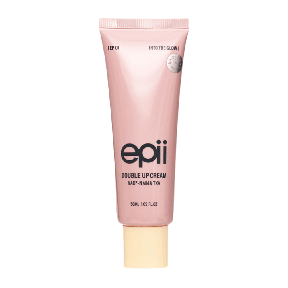 EPII Double Up Cream NAD+, NMN & TXA 50 ml – radiance-boosting face cream that improves skin tone, firmness, and hydration.