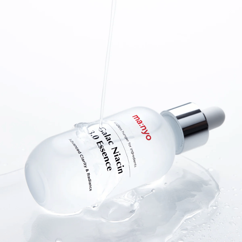 Ma:nyo Galac Niacin 3.0 Essence – moisturizing and radiance-enhancing essence with galactomyces and niacinamide that improves skin clarity and texture.