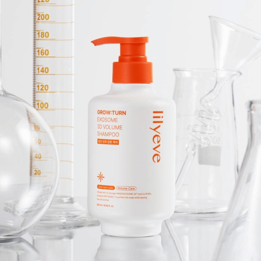 LILYEVE Grow:Turn Exosome 3D Volume Shampoo with exosomes for fuller hair and a healthy scalp