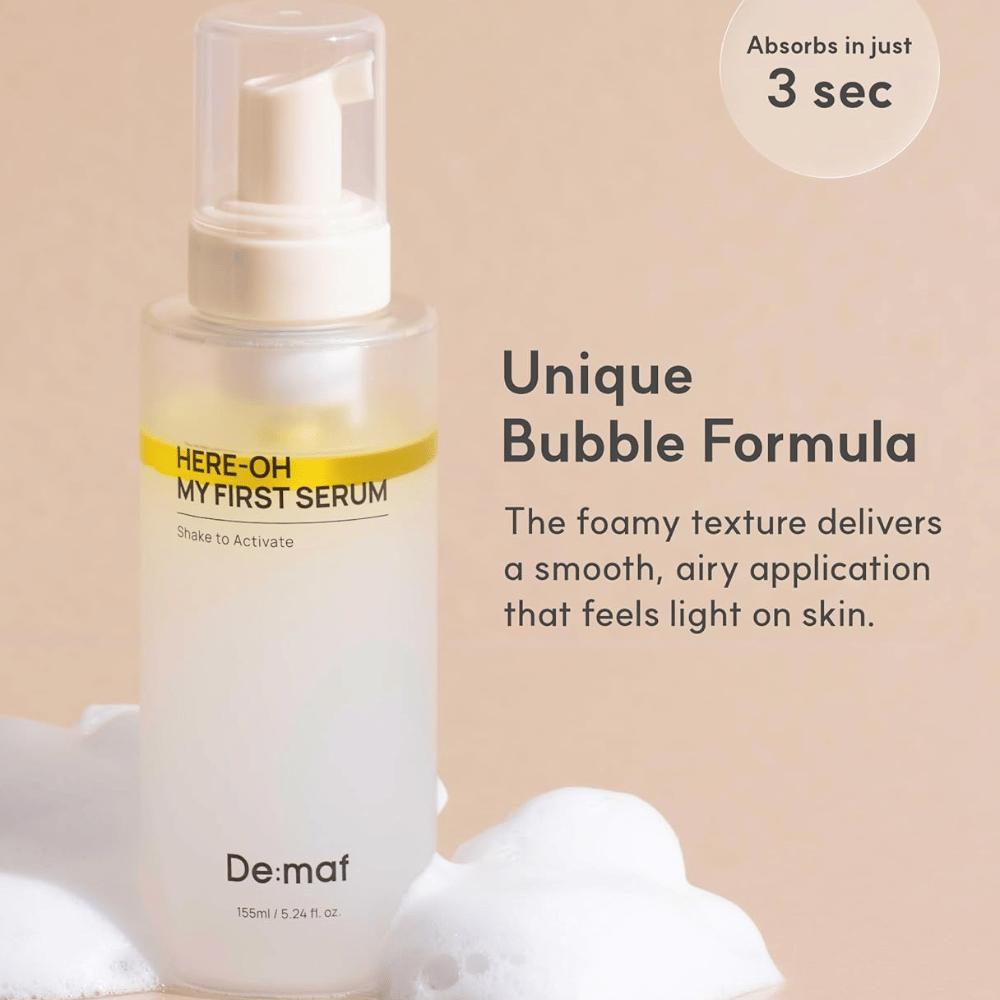 Highlights easy application, quick absorption, and an airy feel on the skin.