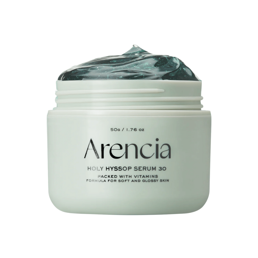 Arencia Holy Hyssop Serum 30 – powerful vitamin serum with French hyssop extract that softens the skin and improves shine and elasticity.