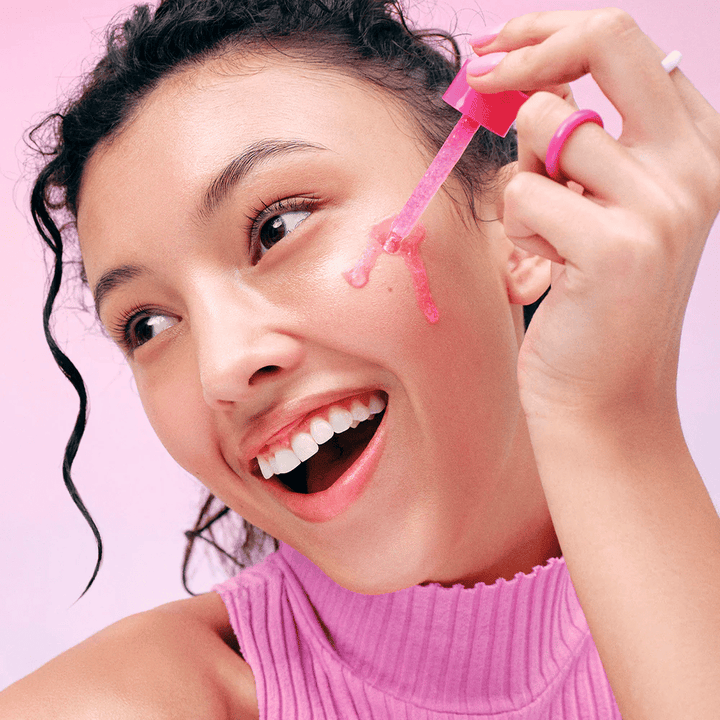 Application of EqualBerry NAD+ Peptide Boosting Serum – radiance-enhancing serum with NAD+ and peptides for firmer skin