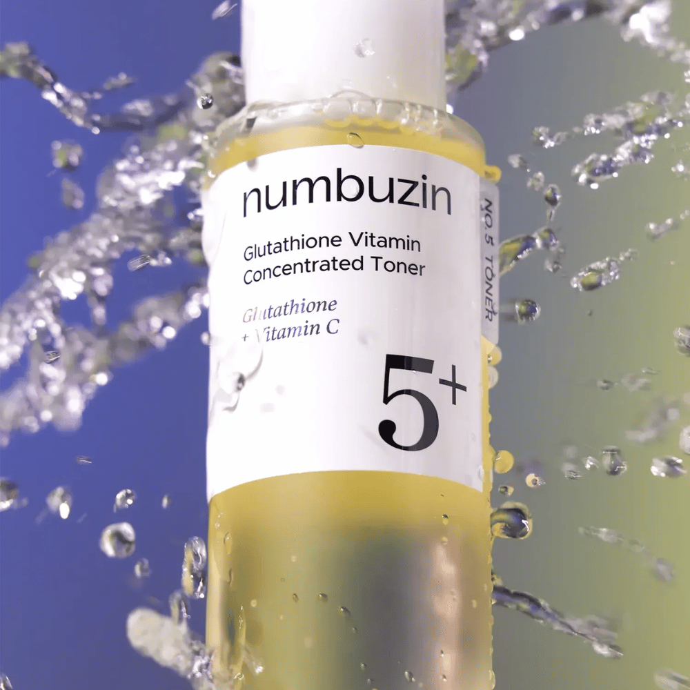 Numbuzin No.5+ Glutathione Vitamin Boosting Essential Toner hydrating toner with glutathione and niacinamide