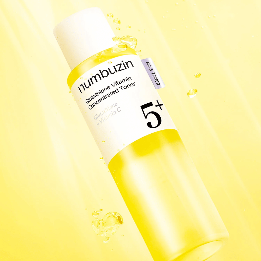 Numbuzin No.5+ Glutathione Vitamin Boosting Essential Toner radiance-boosting facial toner for pigmentation spots