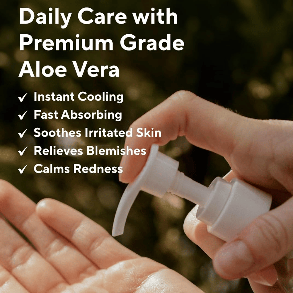 AROMATICA Organic Aloe Vera Gel – soothing and moisturizing aloe vera gel for daily skincare