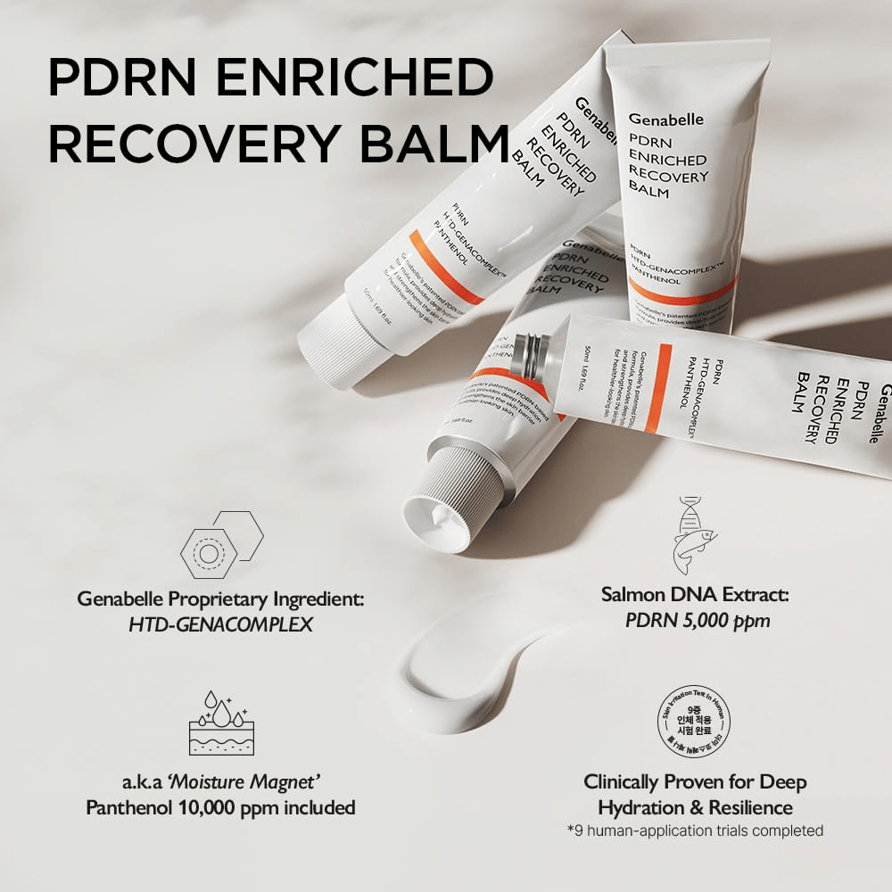 Genabelle PDRN Enriched Recovery Balm with PDRN, panthenol and HTD-GENACOMPLEX