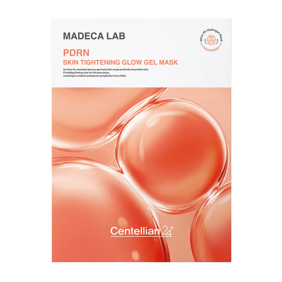 MADECA LAB PDRN Skin Tightening Glow Gel Mask from Centellian24 – Korean gel mask with PDRN technology for firmer skin, radiance, and improved skin elasticity.