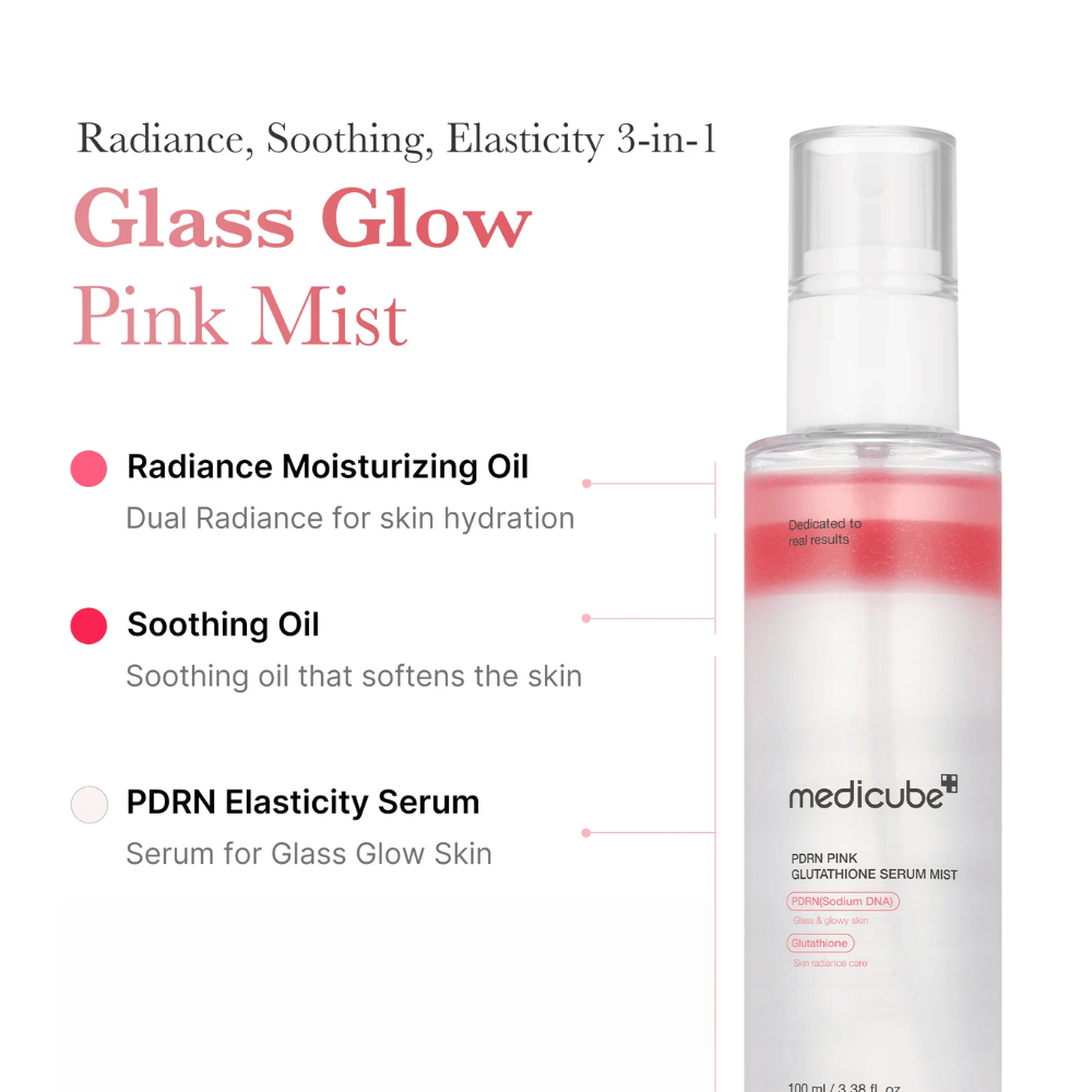 Medicube PDRN Pink Glutathione Serum Mist 100 ml Medicube PDRN Pink Glutathione Serum Mist 100 ml