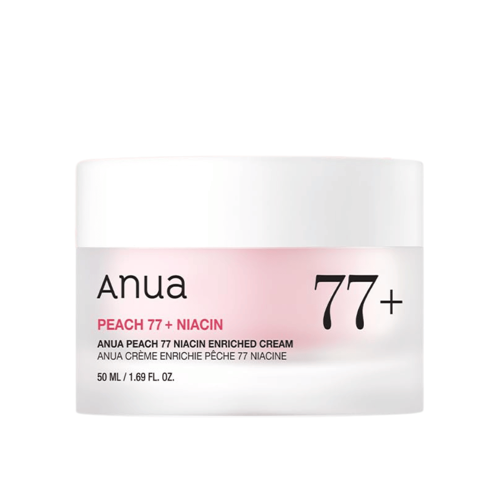 Product image of Anua Peach 77% Niacin Enriched Cream 50 ml – radiance-boosting and moisture-enhancing cream with niacinamide.