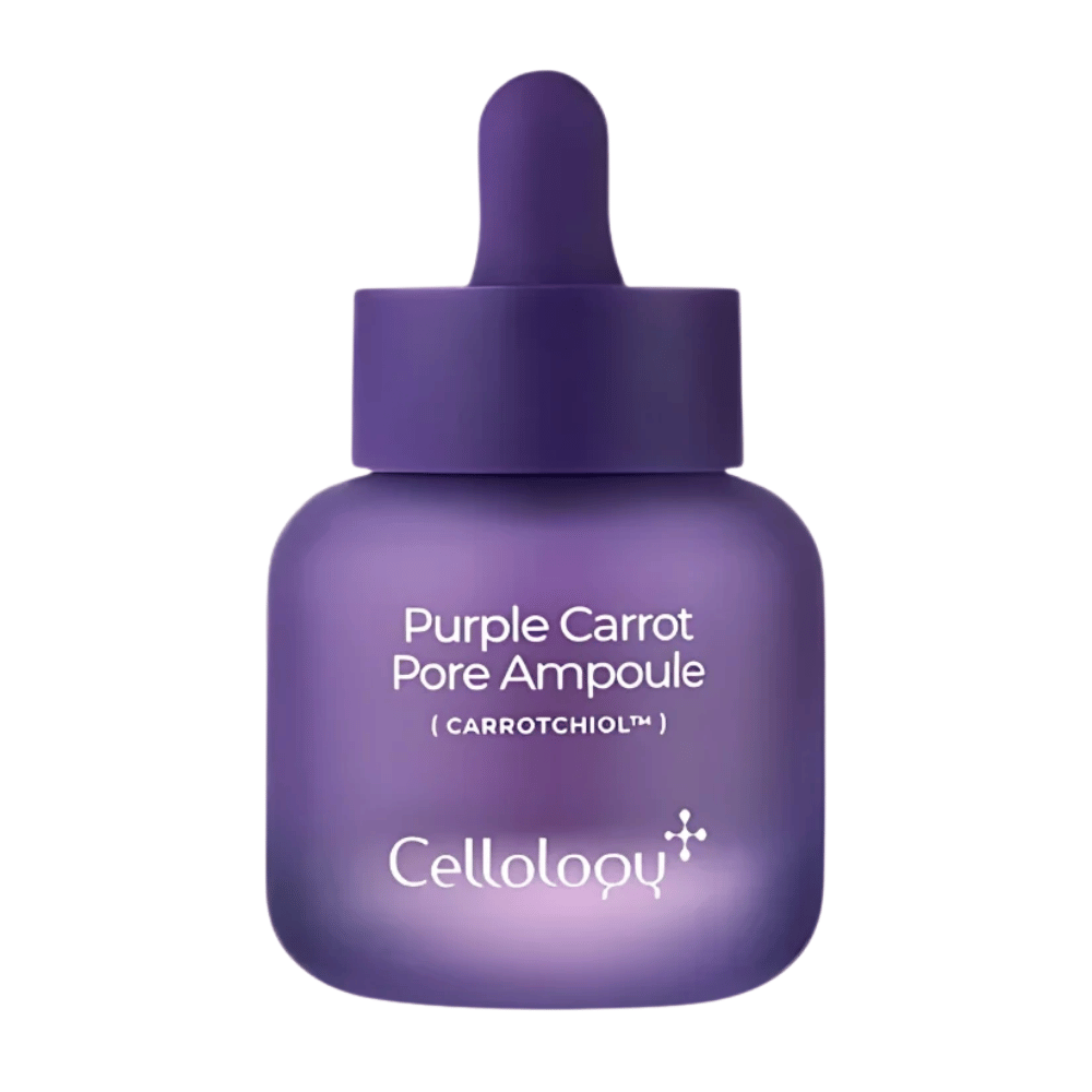 Cellology Purple Carrot Pore Ampoule with Carrotchiol – Korean ampoule for pore care and a more even skin texture.