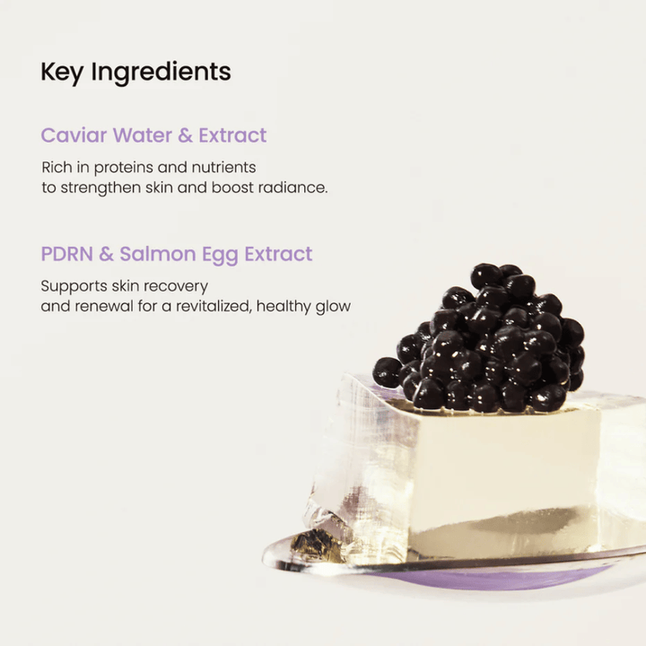 New gel-based Sheet mask from Biodance – Rejuvenating Caviar PDRN Real Deep Mask that revitalizes the skin and strengthens the skin barrier