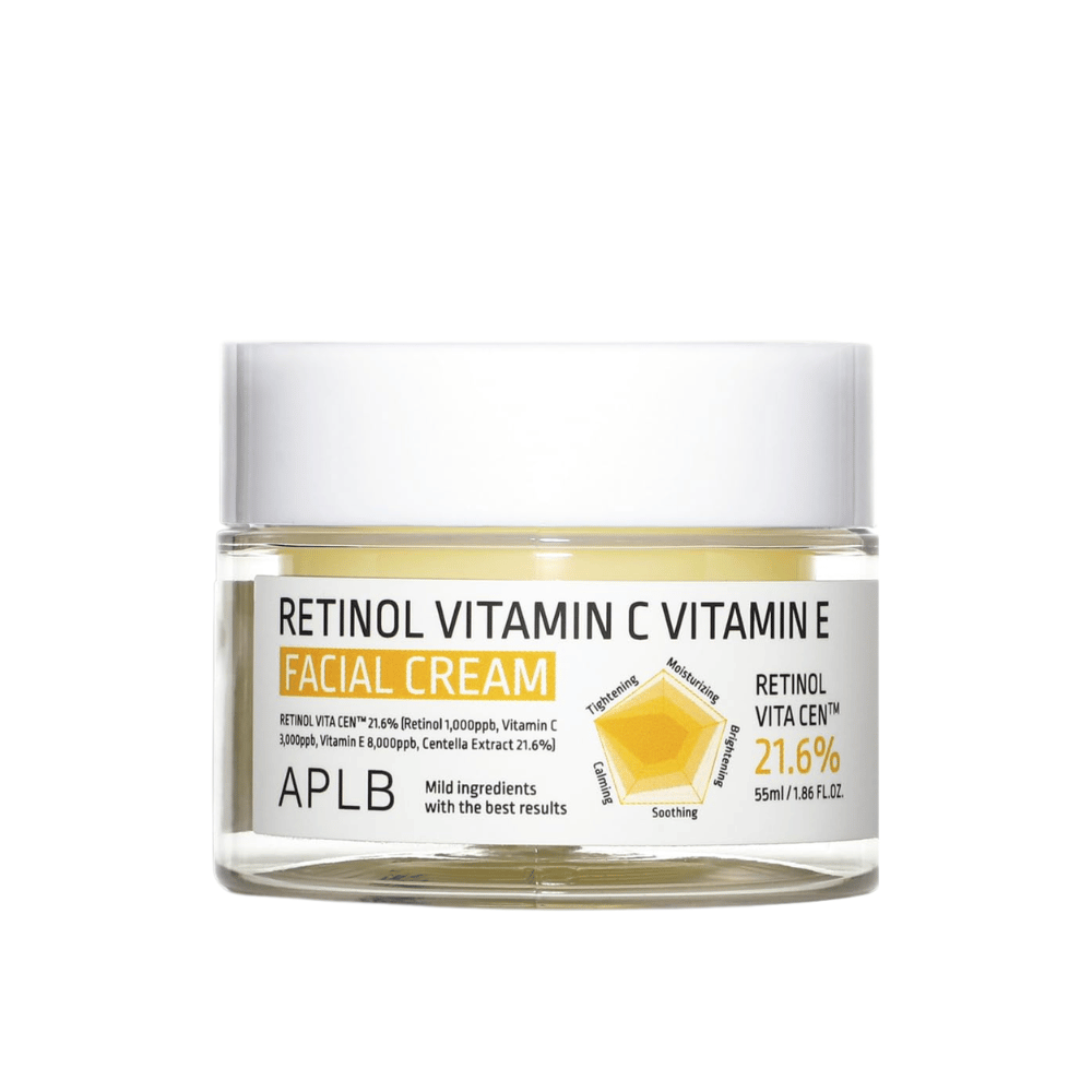 APLB Retinol Vitamin C Vitamin E Facial Cream 55 ml produktbild mot vit bakgrund