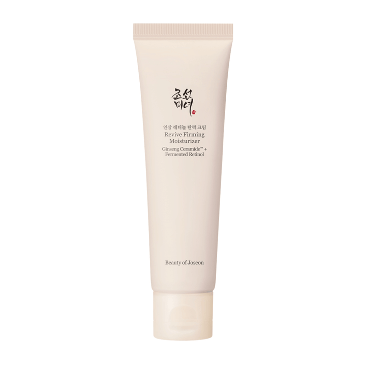 Image – cut-out product (most important)
Beauty of Joseon Revive Firming Moisturizer – face cream with ginseng and retinol that moisturizes, strengthens the skin, and counteracts signs of aging.