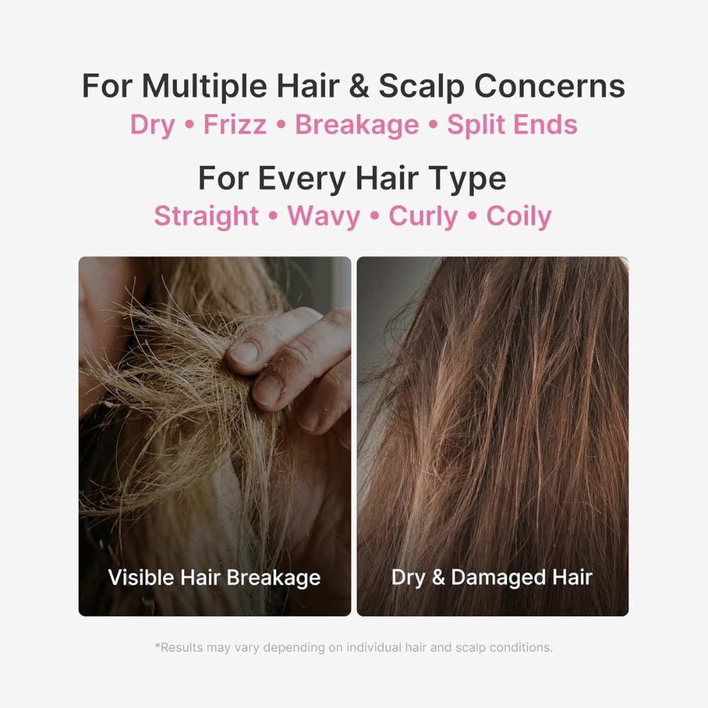 Medicube Rosemary PDRN Hair & Scalp Conditioner that helps reduce hair breakage and gives softer, fuller hair