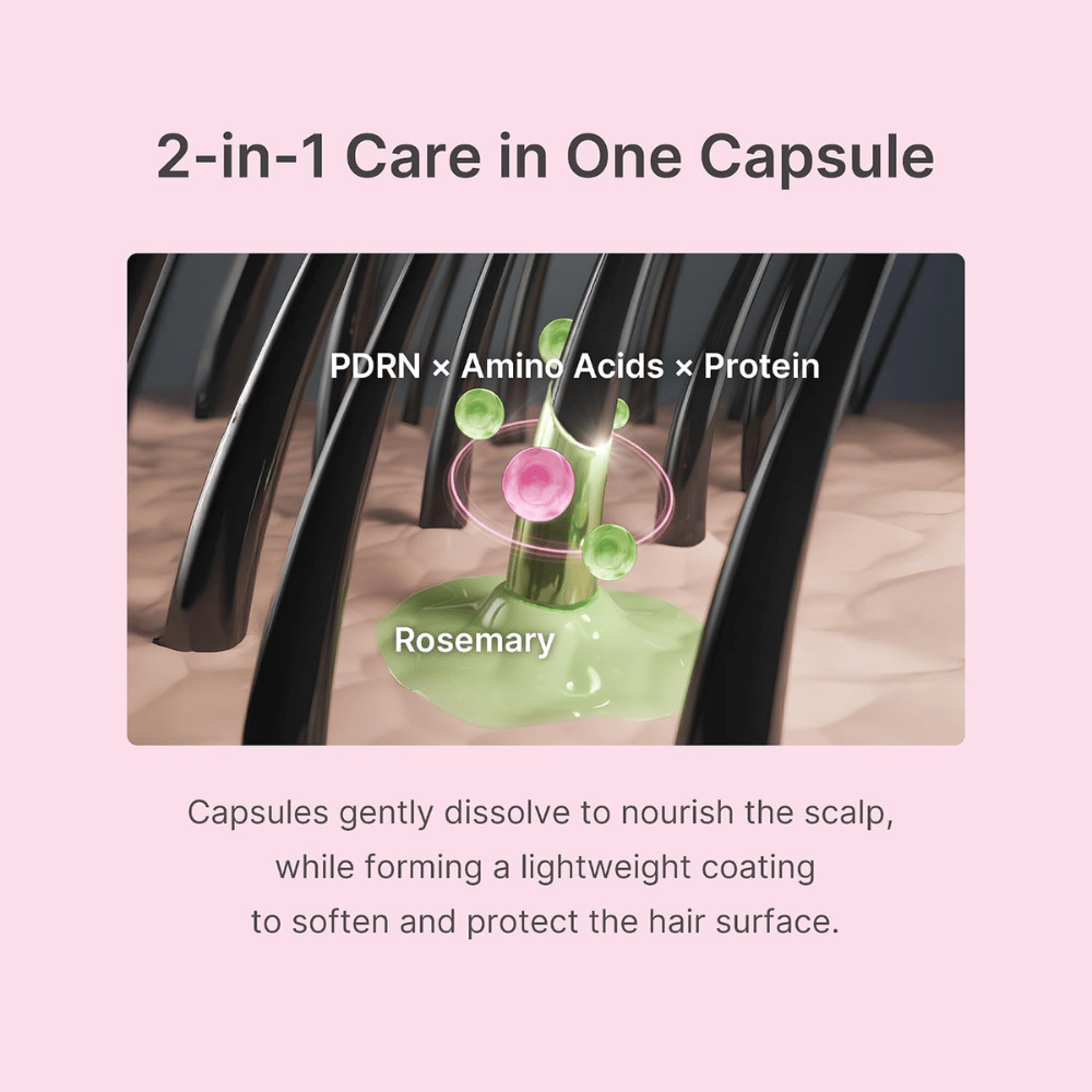 Medicube Rosemary PDRN Hair & Scalp Conditioner with rosemary, PDRN and 19 amino acids that nourish hair and scalp
