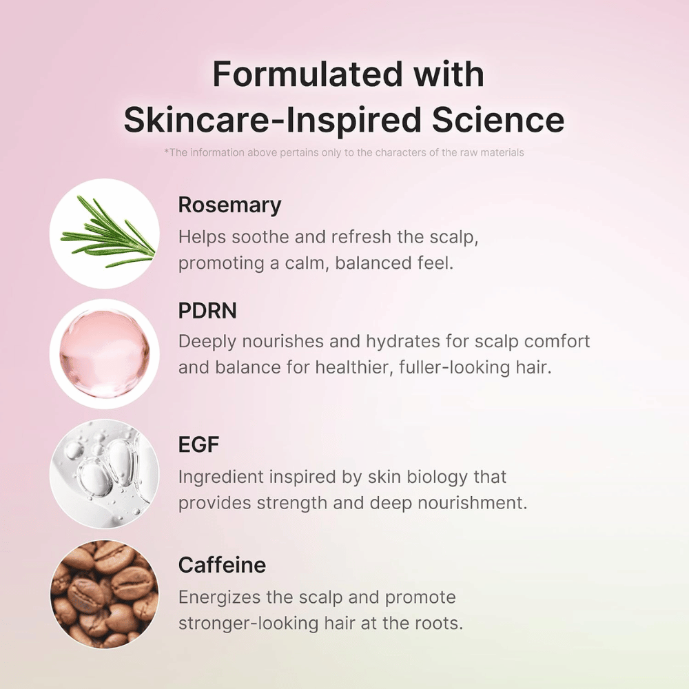 Medicube Rosemary PDRN Scalp Serum – rosemary, PDRN, EGF and caffeine for scalp care