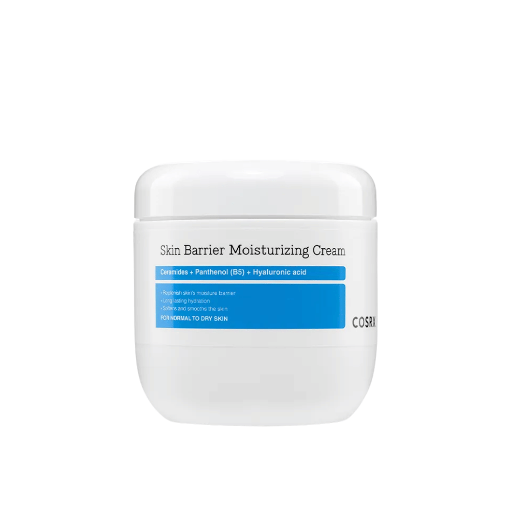 Product image of COSRX Skin Barrier Moisturizing Cream – intensely moisturizing cream with ceramides, panthenol, and hyaluronic acid.