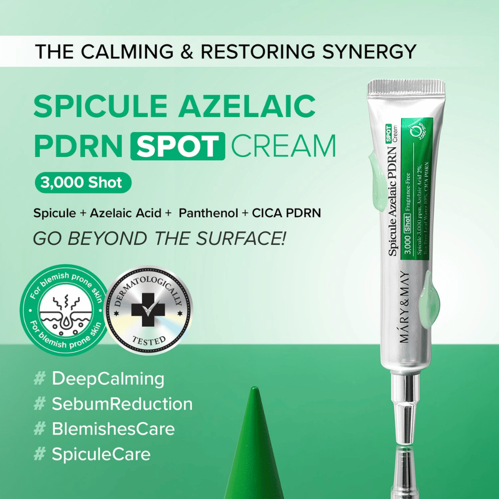 Mary&May Spicule Azelaic PDRN Spot Cream – caring spot cream for blemishes and unbalanced skin
