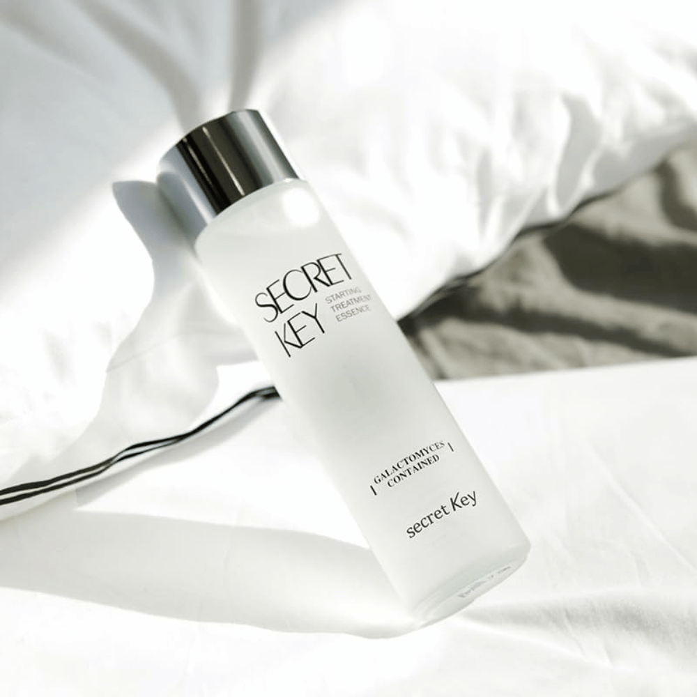 Secret Key Starting Treatment Essence – Korean essence with fermented galactomyces that moisturizes and improves skin texture.