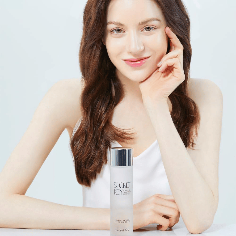 Secret Key Starting Treatment Essence – moisturizing essence with galactomyces that adds radiance and evens out skin tone.