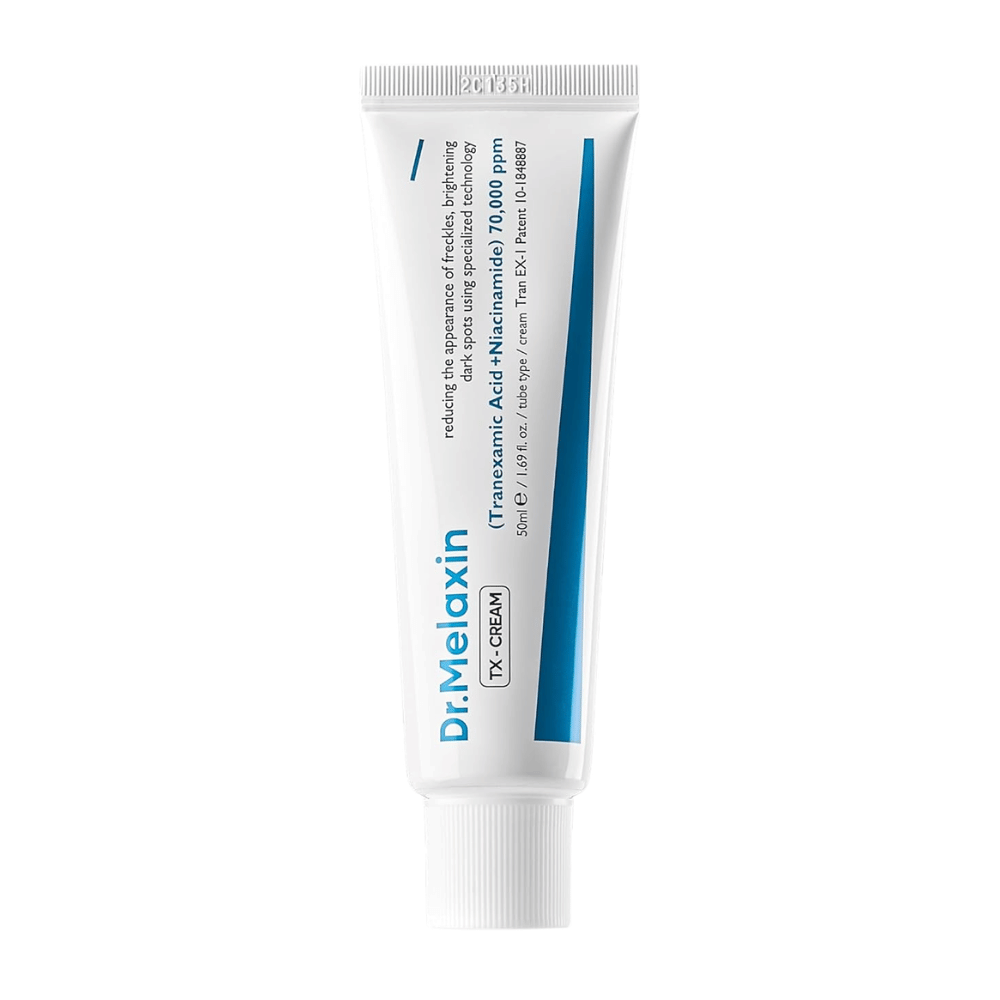 Dr.Melaxin TX Cream face cream with a high concentration of active ingredients that improves the skin's radiance and counteracts pigmentation