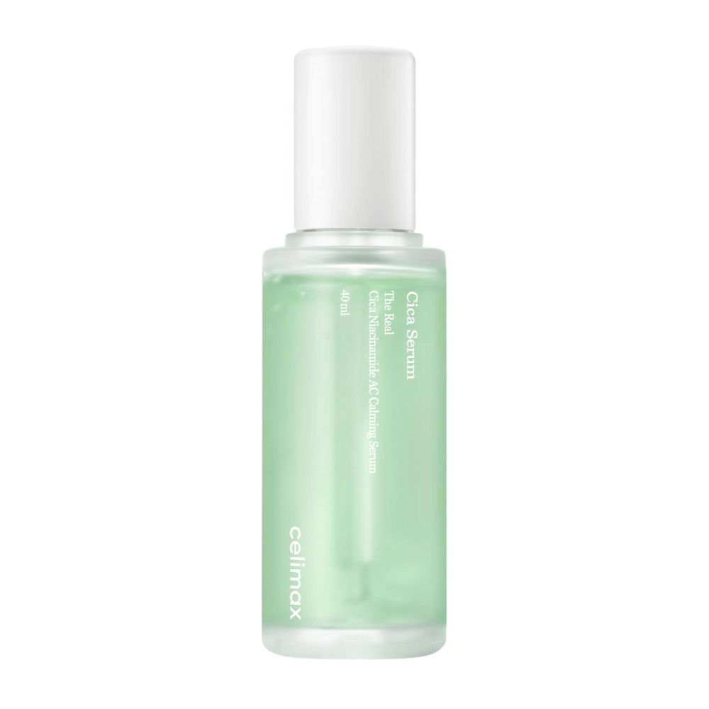 Celimax The Real Cica Niacinamide AC Calming Serum 40 ml product image against a white background